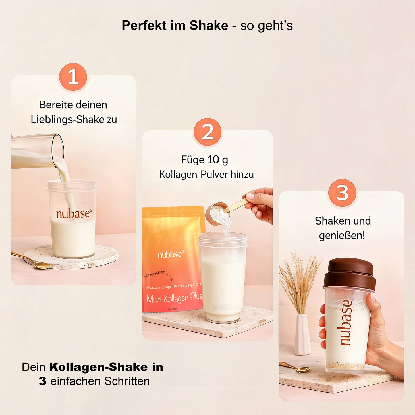 Multi Kollagen Plus – 3 Kollagentypen